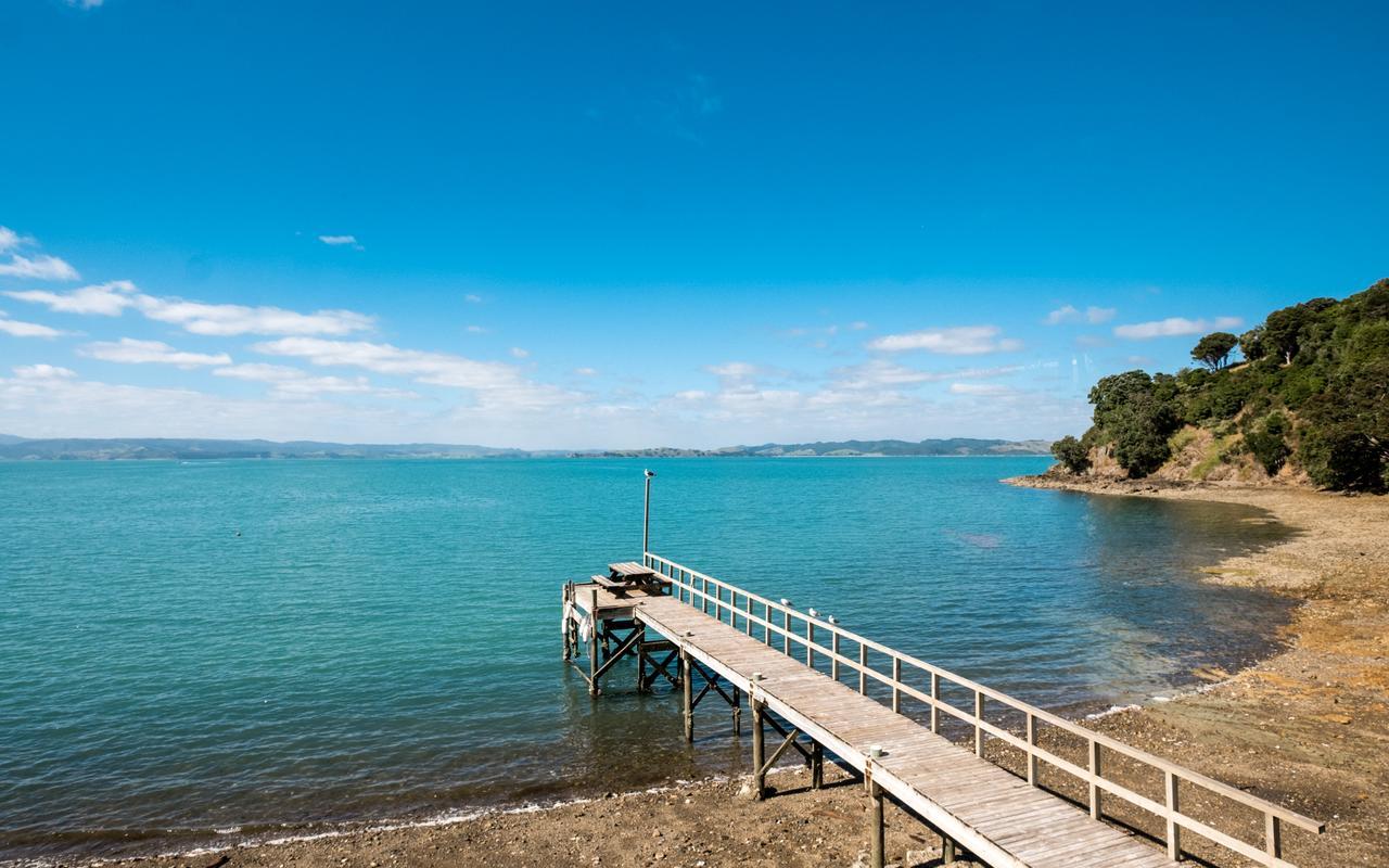 Villa Waiheke Waters Edge Omiha Exterior foto