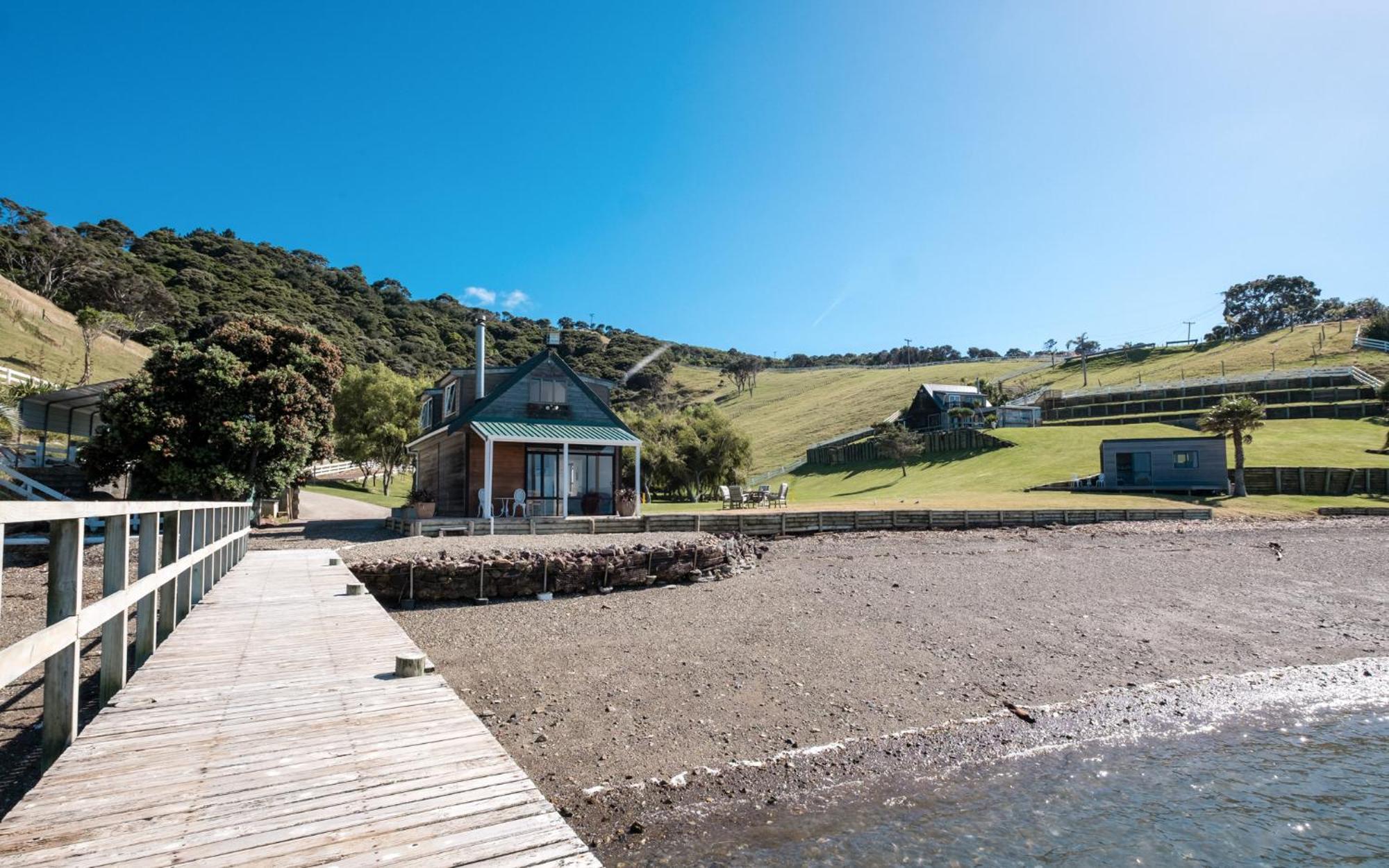 Villa Waiheke Waters Edge Omiha Exterior foto